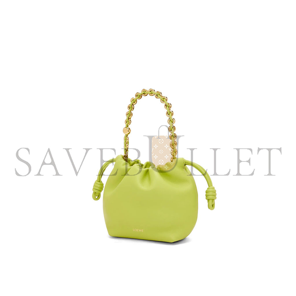 LOEWE MINI FLAMENCO PURSE BAG IN MELLOW NAPPA LAMBSKIN A914CBPX03-8524 (23*17*5.5cm)